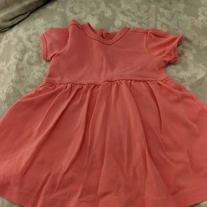 Pink high quality cotton dress
